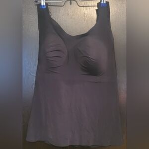 EVELYN & BOBBIE IYKYK! Smoothing Cami. BLACK 2XL Built-In Cups